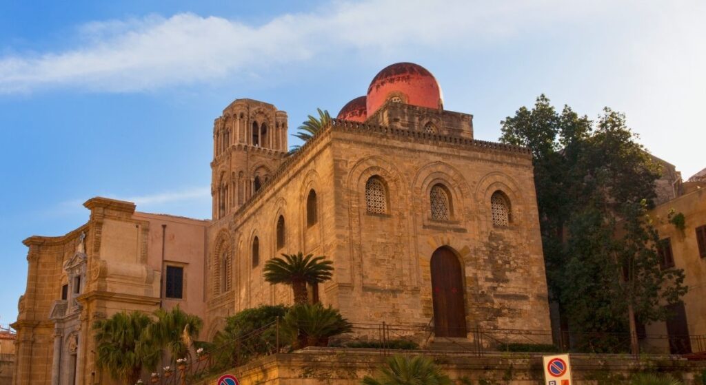 Arab norman Palermo Church of San Cataldo